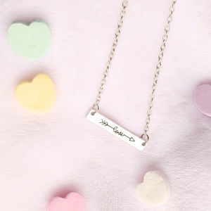 Love Pendant Dainty Necklace SILVER ♡ Gift Ideas